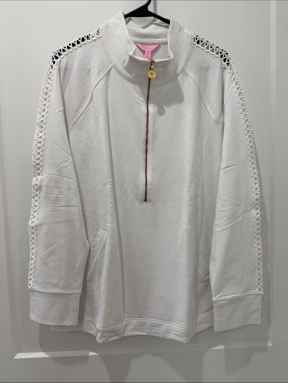 Lilly Pulitzer Resort White Skipper Popover XL
